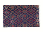 Japanese Prayer Beads Fabric Bag Vtg 2 Pockets Nishijin-Ori Jyuzu-Bukuro BA146