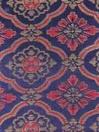 Japanese Prayer Beads Fabric Bag Vtg 2 Pockets Nishijin-Ori Jyuzu-Bukuro BA146