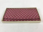 Japanese Prayer Beads Fabric Bag Vtg 2 Pockets Nishijin-Ori Jyuzu-Bukuro BA178