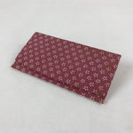 Japanese Prayer Beads Fabric Bag Vtg 2 Pockets Nishijin-Ori Jyuzu-Bukuro BA178