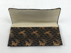 Japanese Prayer Beads Silk Fabric Bag Vtg Juzu-Bukuro Ho-oh Bird Blue BA621