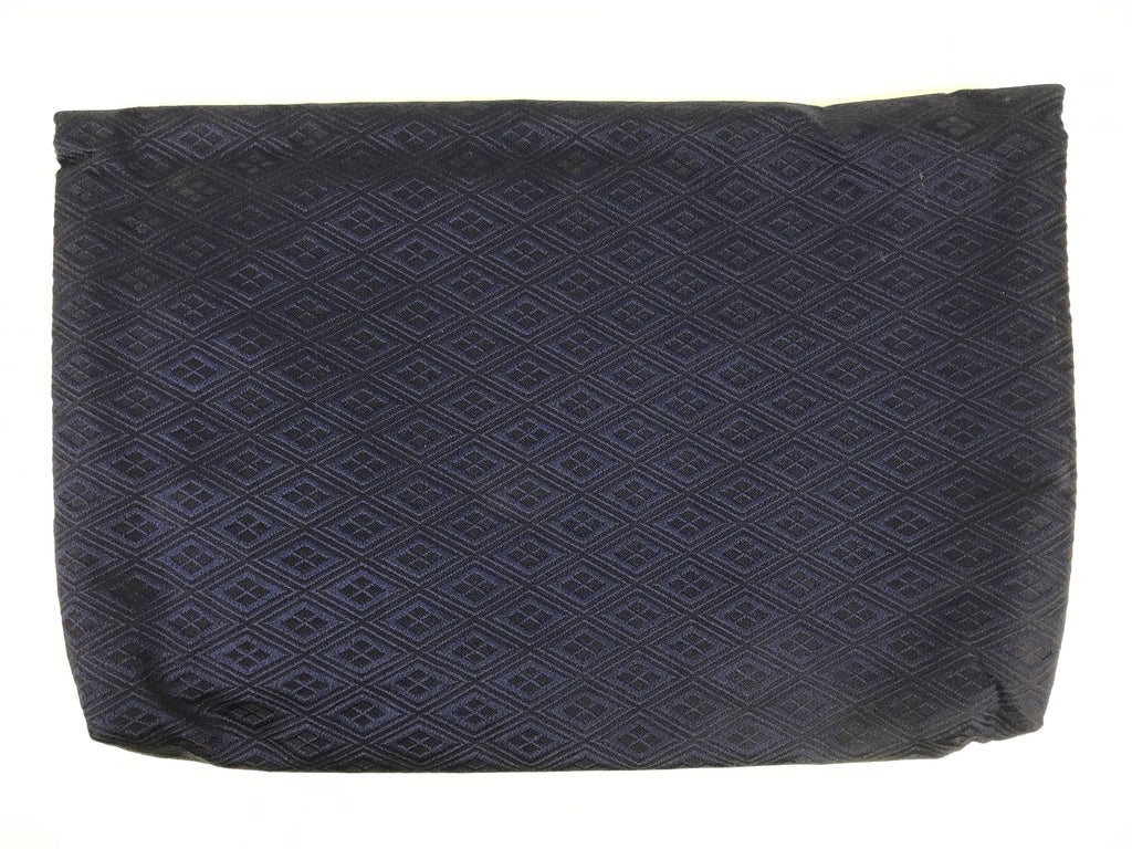 Japanese Prayer Beads Silk Fabric Bag Vtg Juzu-Bukuro Sutra Book Purple BA697