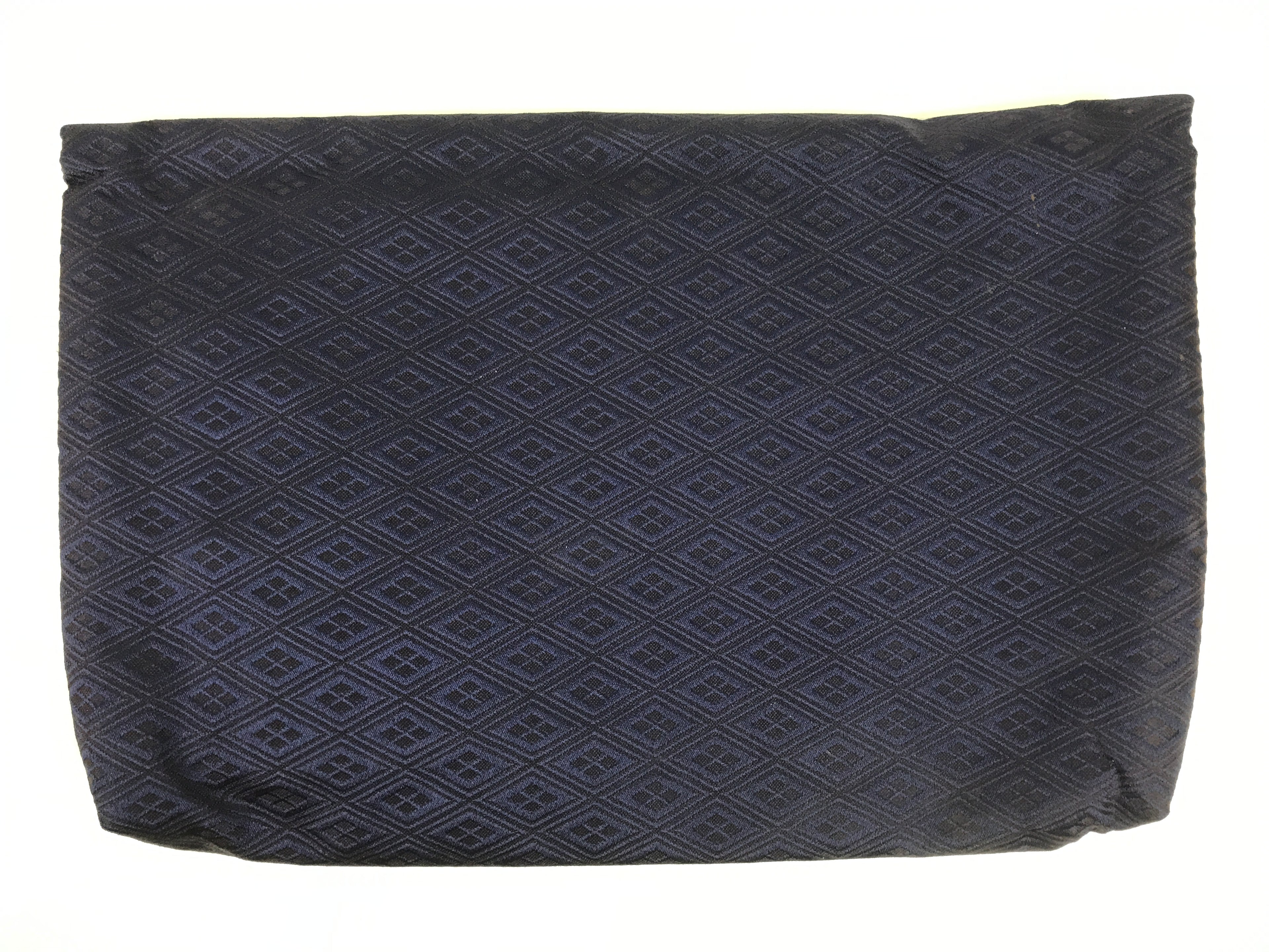 Japanese Prayer Beads Silk Fabric Bag Vtg Juzu-Bukuro Sutra Book Purple BA697