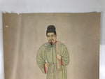 Japanese Printed Reproduction Daikokuten Seven Lucky Gods Vtg Paper FL379