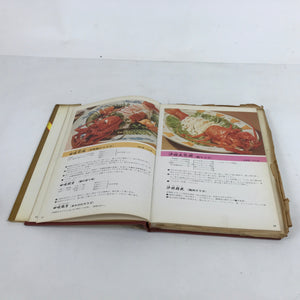 Japanese Recipe Book Chinese Cuisine Vtg C1970 Full Color Cooking HN2