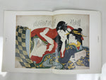 Japanese Record Shunga Ukiyoe Woodblock Print Reproduction Vtg Art FL407