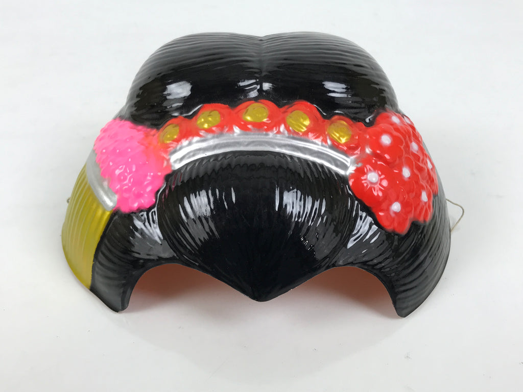 Japanese Resin Children's Costume Young Woman Wig Maiko Geisha Vtg Katsura OM100