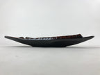 Japanese Resin Lacquer Replica Kashiki Snack Bowl Kamakurabori Ginkgo Leaf L81