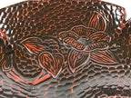 Japanese Resin Lacquer Replica Kashiki Snack Bowl Kamakurabori Ginkgo Leaf L81