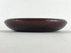 Japanese Resin Lacquer Replica Kashiki Snack Bowl Vtg Kamakurabori Iris L21