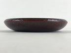 Japanese Resin Lacquer Replica Kashiki Snack Bowl Vtg Kamakurabori Iris L21