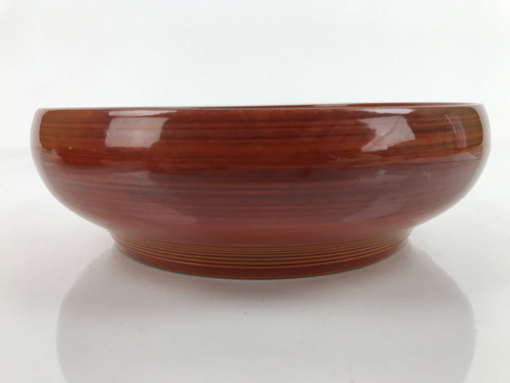 Japanese Resin Lacquer Replica Kashiki Snack Bowl Vtg Kashibachi Flowers L278