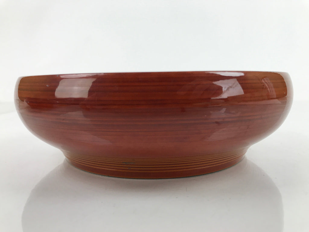 Japanese Resin Lacquer Replica Kashiki Snack Bowl Vtg Kashibachi Flowers L278