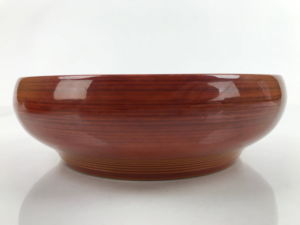 Japanese Resin Lacquer Replica Kashiki Snack Bowl Vtg Kashibachi Flowers L278