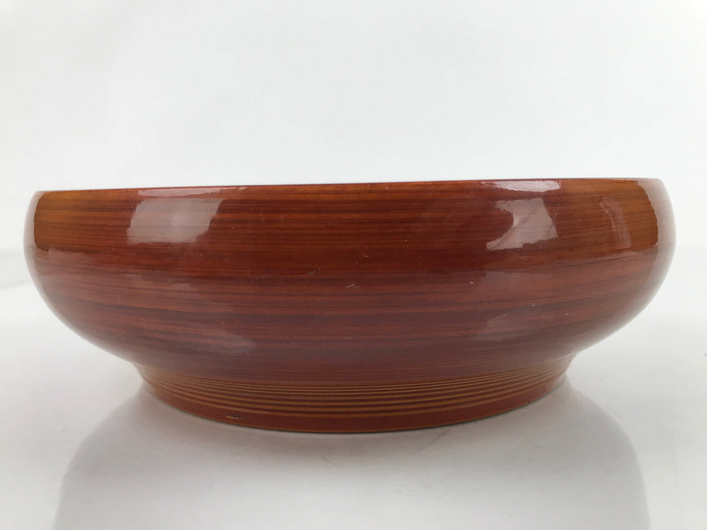Japanese Resin Lacquer Replica Kashiki Snack Bowl Vtg Kashibachi Flowers L279