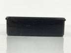 Japanese Resin Lacquer Replica Lidded Bento Lunch Box Jubako Chrysanthemum L559