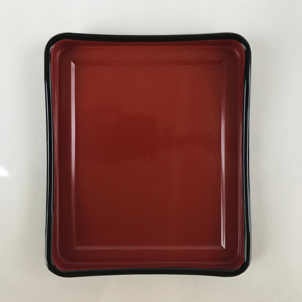 Japanese Resin Lacquer Replica Lidded Bento Lunch Box Vtg Makie Flowers L207
