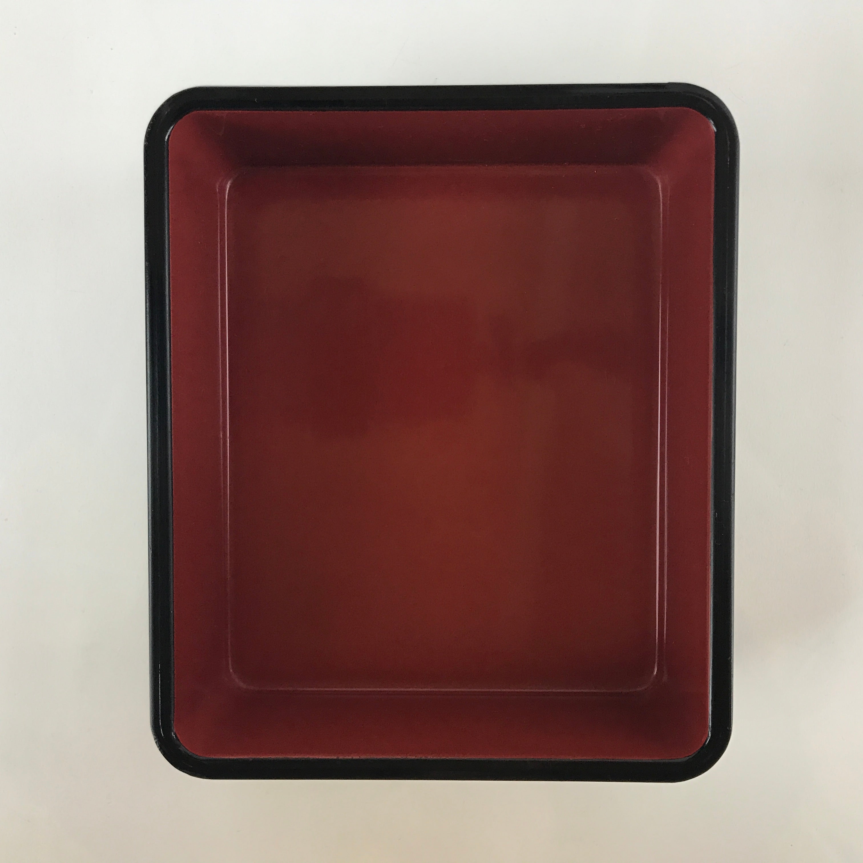 Japanese Resin Lacquer Replica Lidded Bento Lunch Box Vtg Makie Flowers L213