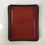 Japanese Resin Lacquer Replica Lidded Bento Lunch Box Vtg Makie Flowers L217