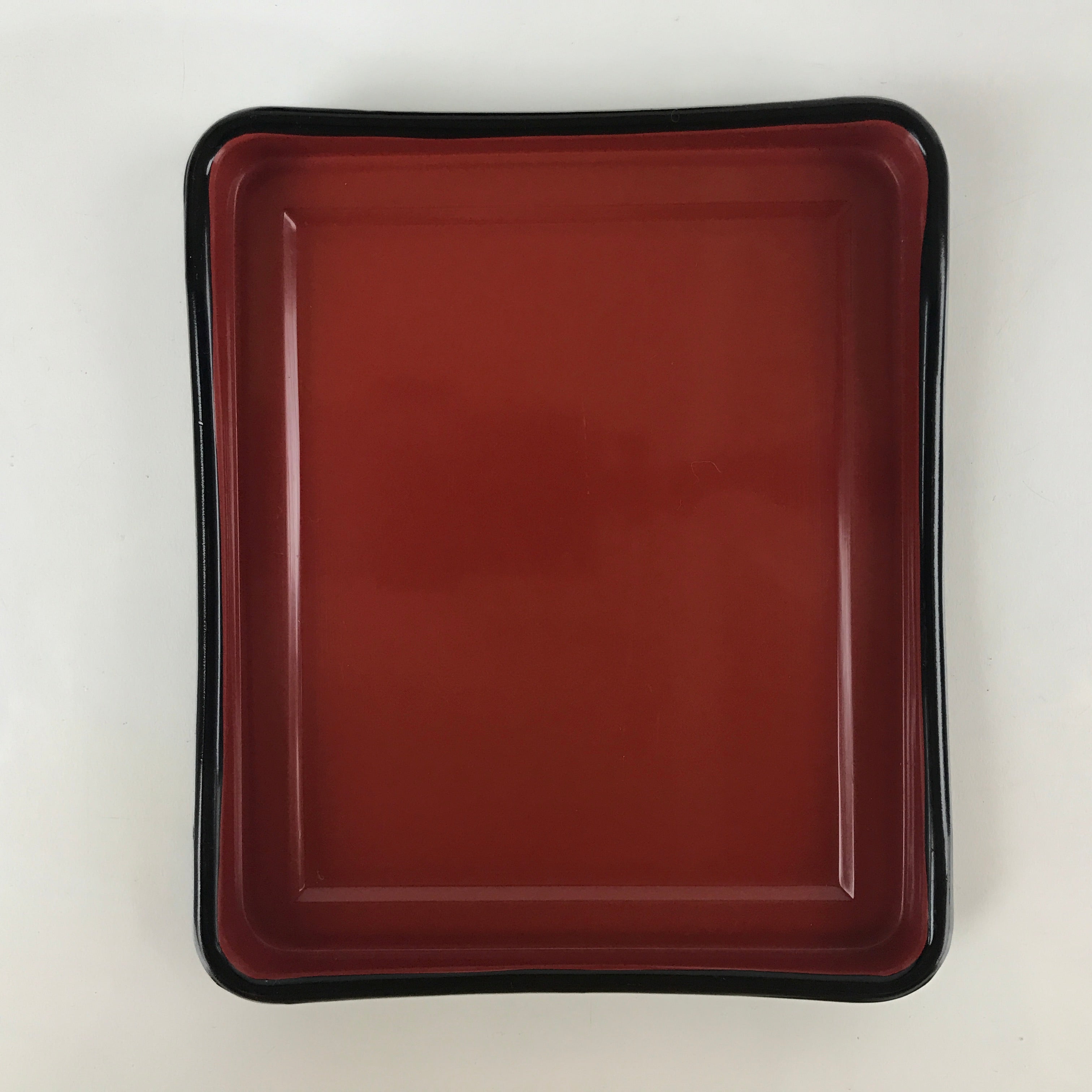 Japanese Resin Lacquer Replica Lidded Bento Lunch Box Vtg Makie Flowers L218