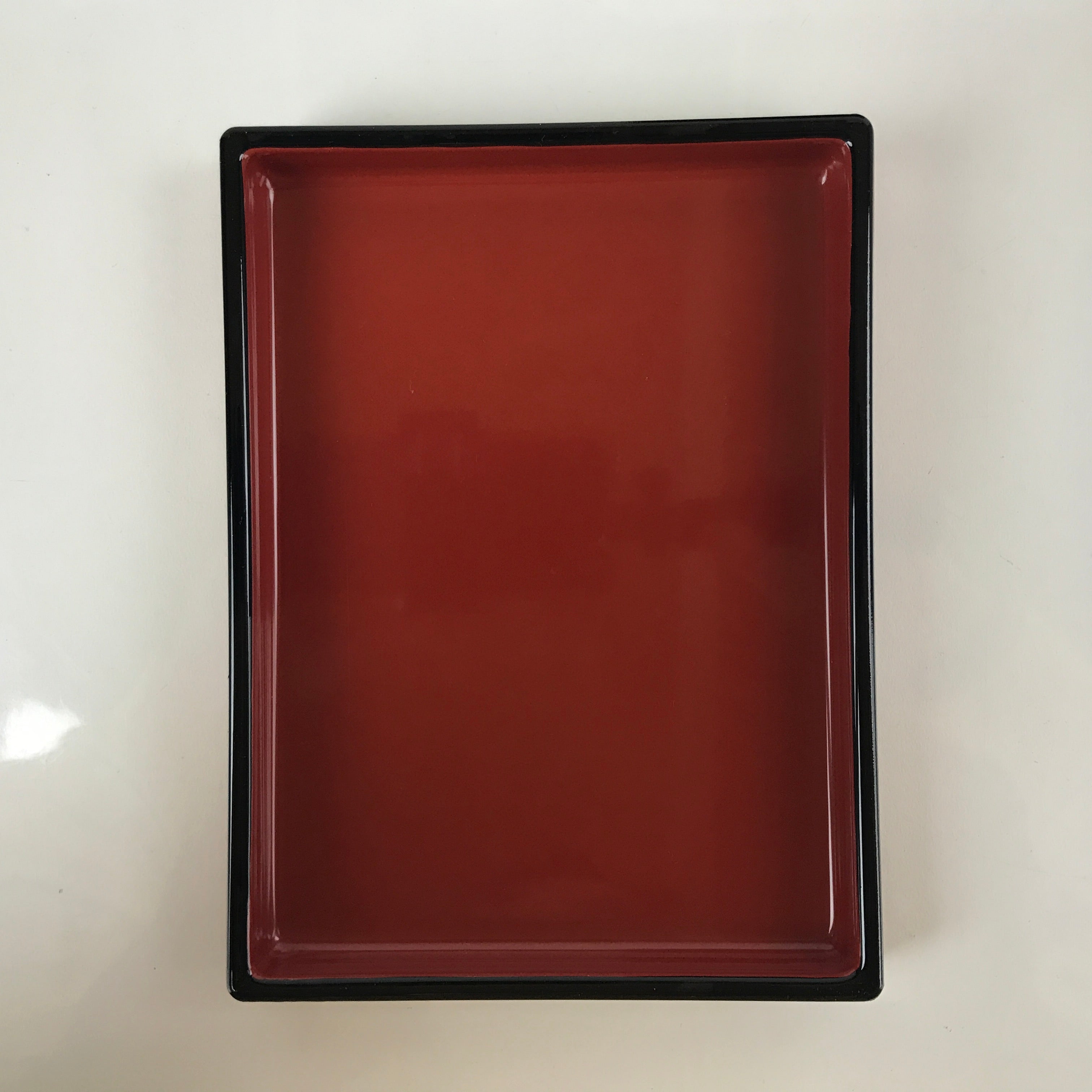Japanese Resin Lacquer Replica Lidded Bento Lunch Box Vtg Nashiji Orange L196