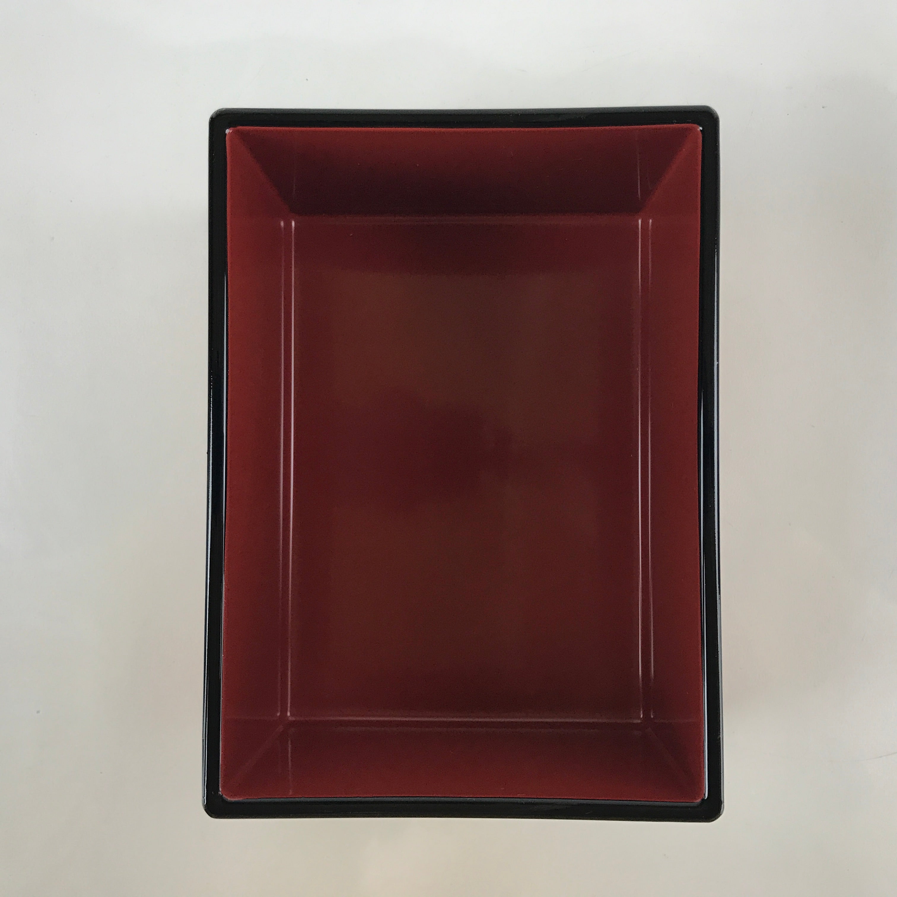 Japanese Resin Lacquer Replica Lidded Bento Lunch Box Vtg Nashiji Orange L196