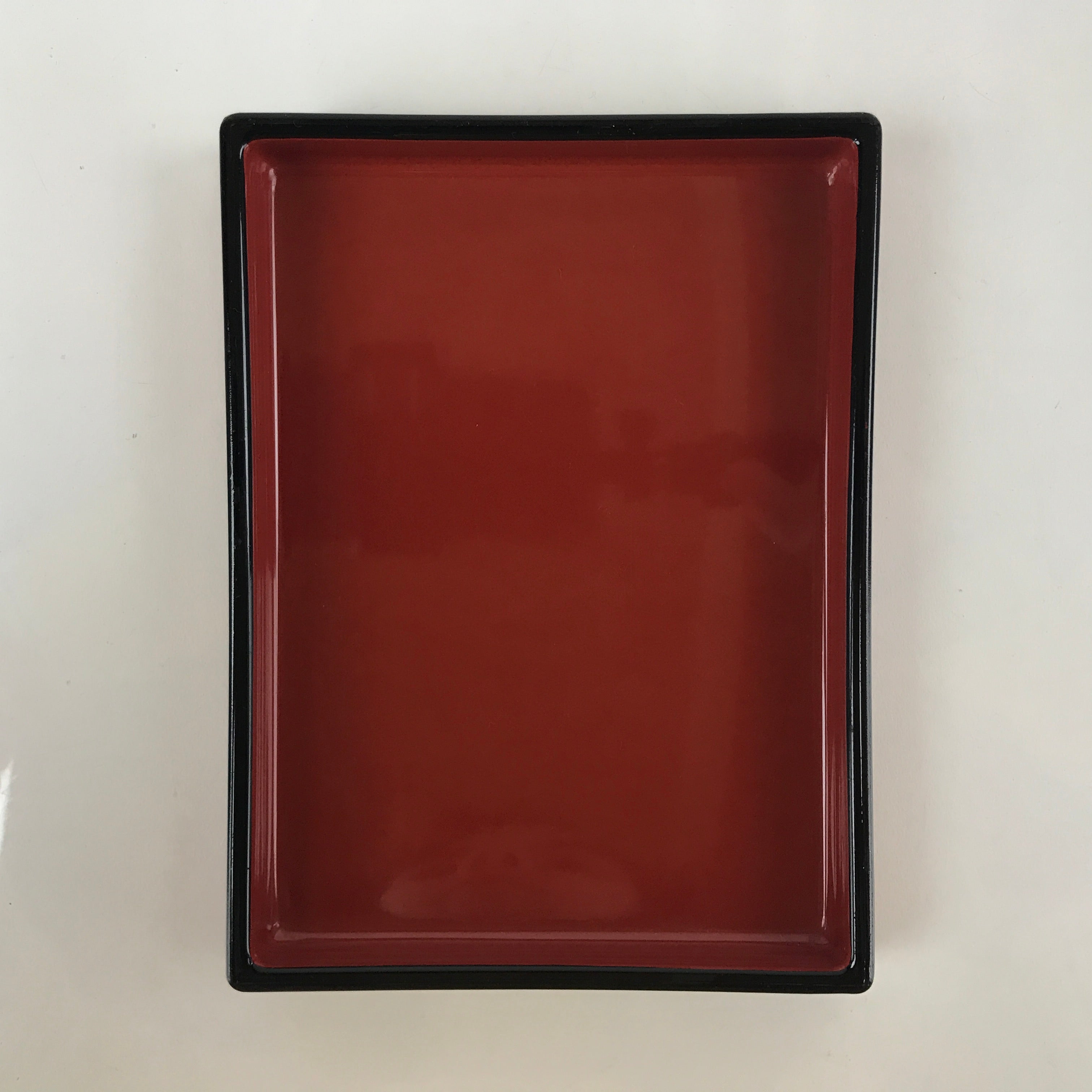 Japanese Resin Lacquer Replica Lidded Bento Lunch Box Vtg Nashiji Orange L202