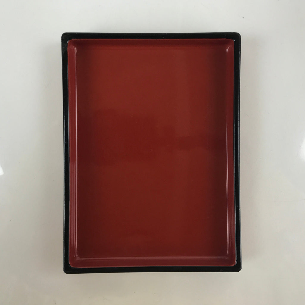 Japanese Resin Lacquer Replica Lidded Bento Lunch Box Vtg Nashiji Orange L203