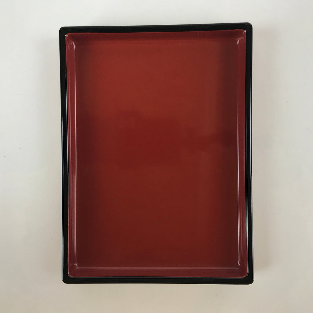 Japanese Resin Lacquer Replica Lidded Bento Lunch Box Vtg Nashiji Orange L206