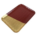 Japanese Resin Lacquer Replica Rantai Small Tray Vtg Rectangular Red Gold LWB120