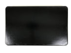 Japanese Resin Lacquer Replica Serving Tray Obon Rectangle Black Red Peony L591
