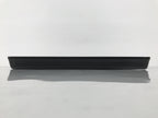 Japanese Resin Lacquer Replica Serving Tray Obon Rectangle Black Red Peony L591