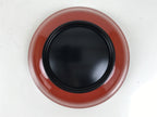 Japanese Resin Lacquer Replica Small Bowl Vtg Kobachi Side Dish Red Black L469