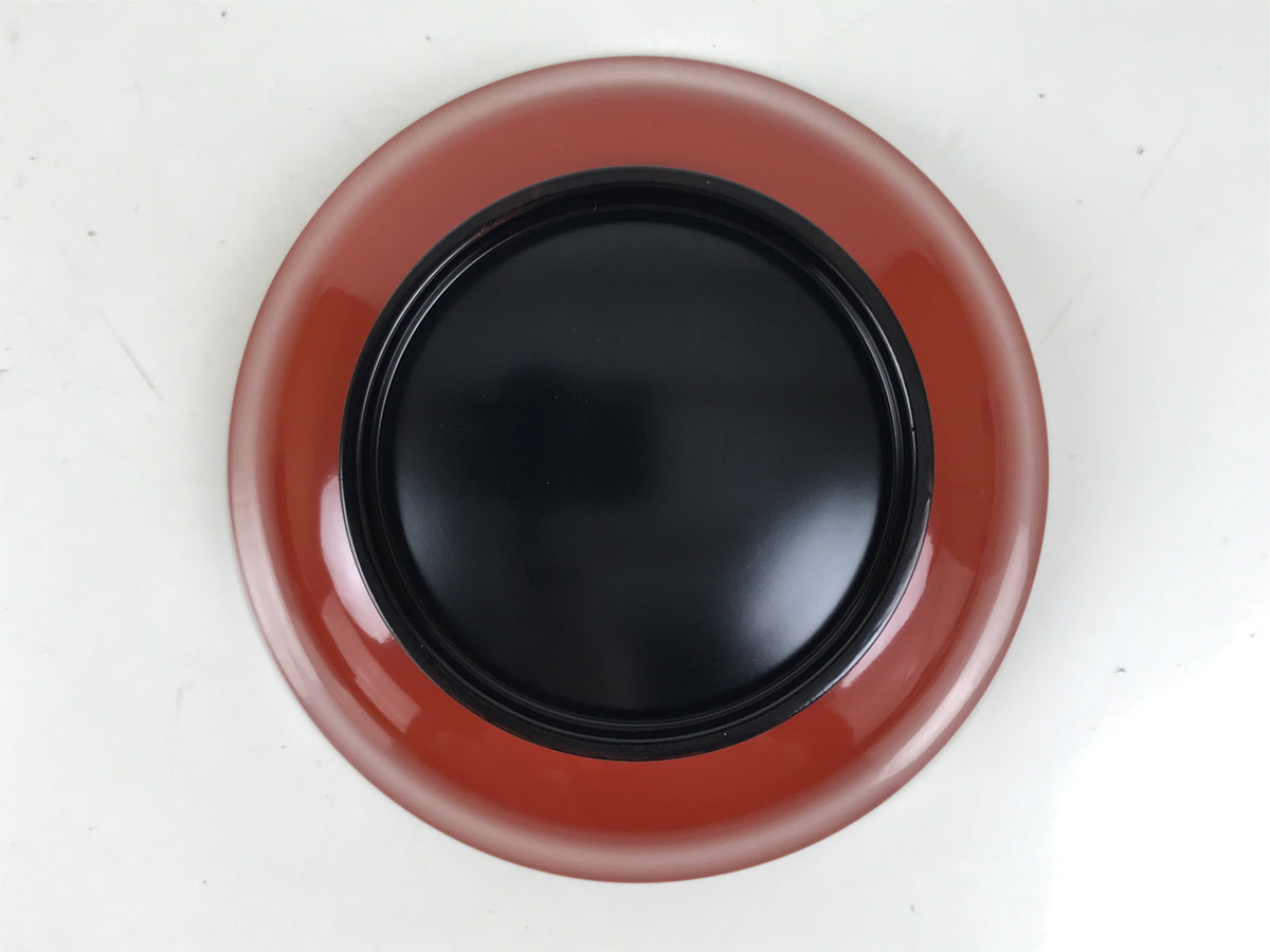 Japanese Resin Lacquer Replica Small Bowl Vtg Kobachi Side Dish Red Black L469