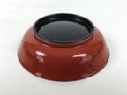 Japanese Resin Lacquer Replica Small Bowl Vtg Kobachi Side Dish Red Black L469