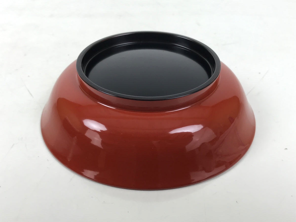 Japanese Resin Lacquer Replica Small Bowl Vtg Kobachi Side Dish Red Black L469