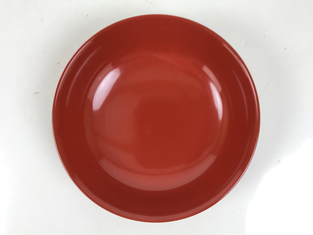 Japanese Resin Lacquer Replica Small Bowl Vtg Kobachi Side Dish Red Black L471