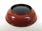 Japanese Resin Lacquer Replica Small Bowl Vtg Kobachi Side Dish Red Black L471