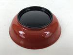Japanese Resin Lacquer Replica Small Bowl Vtg Kobachi Side Dish Red Black L472