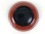 Japanese Resin Lacquer Replica Small Bowl Vtg Kobachi Side Dish Red Black L473