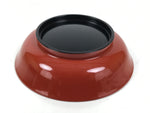 Japanese Resin Lacquer Replica Small Bowl Vtg Kobachi Side Dish Red Black L473