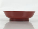 Japanese Resin Lacquer Replica Small Bowl Vtg Kobachi Side Dish Red Black L474