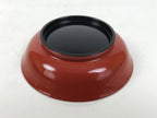 Japanese Resin Lacquer Replica Small Bowl Vtg Kobachi Side Dish Red Black L475