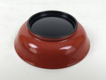 Japanese Resin Lacquer Replica Small Bowl Vtg Kobachi Side Dish Red Black L475