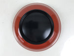 Japanese Resin Lacquer Replica Small Bowl Vtg Kobachi Side Dish Red Black L476