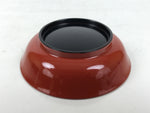 Japanese Resin Lacquer Replica Small Bowl Vtg Kobachi Side Dish Red Black L476