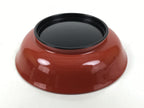 Japanese Resin Lacquer Replica Small Bowl Vtg Kobachi Side Dish Red Black L477