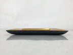 Japanese Resin Lacquer Replica Small Tray Obon Gold Leaf Iris Hanashoubu LWB133