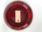 Japanese Resin Lacquerware Replica Bowl Owan Vtg Rice Soup Wan Red Black L553