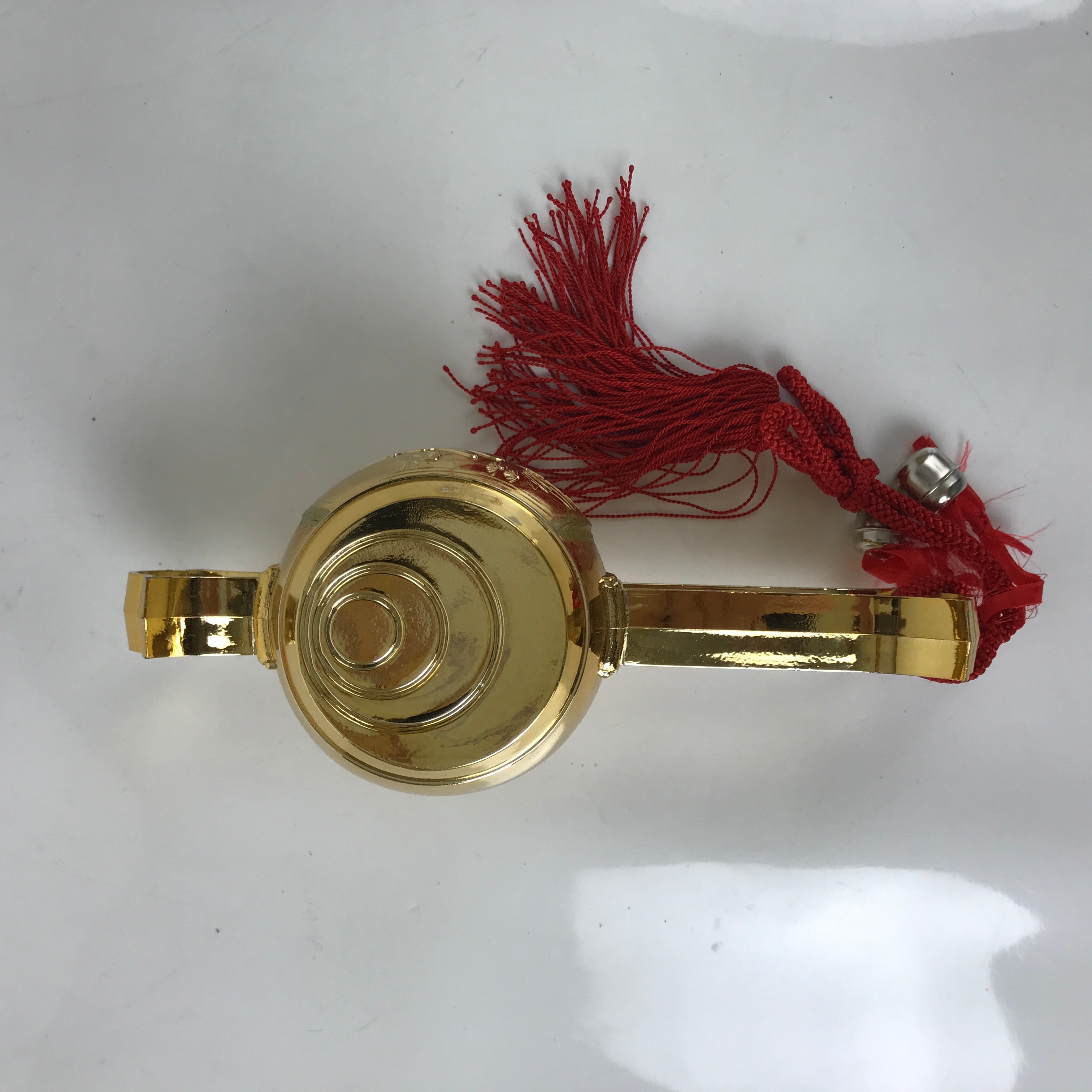 Japanese Resin Lucky Hammer Uchideno Kozuchi Vtg Rice Rattling Sound Gold ST22